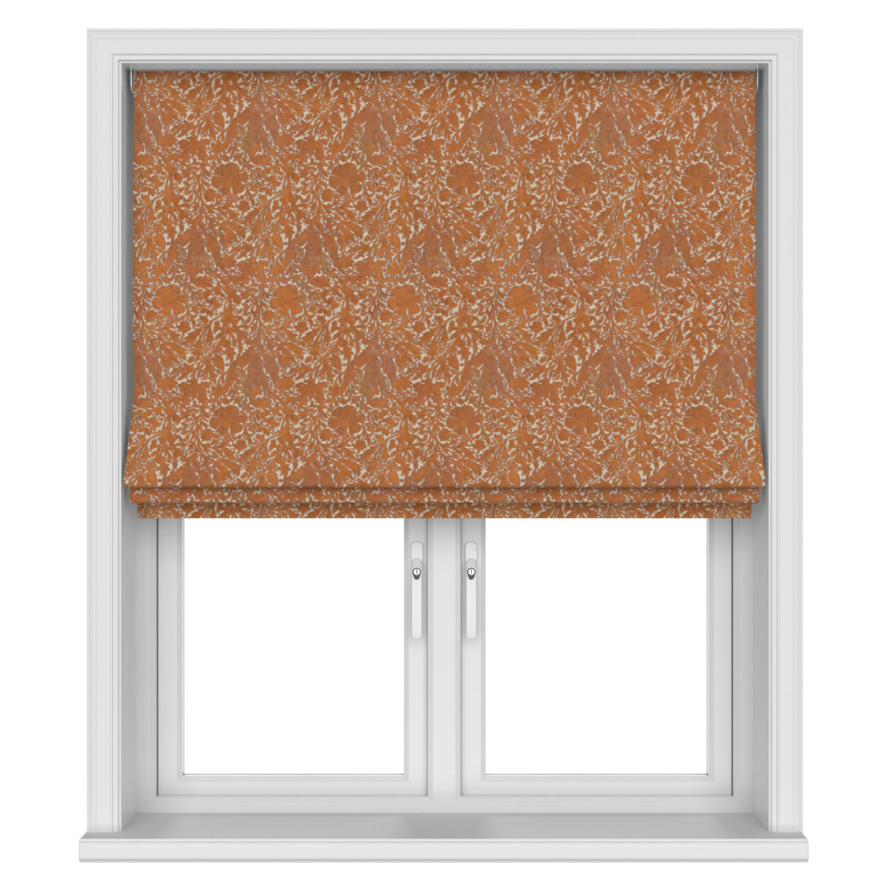 William Morris At Home Compton Silhouette Velvet Terracotta Motorised - Image 3