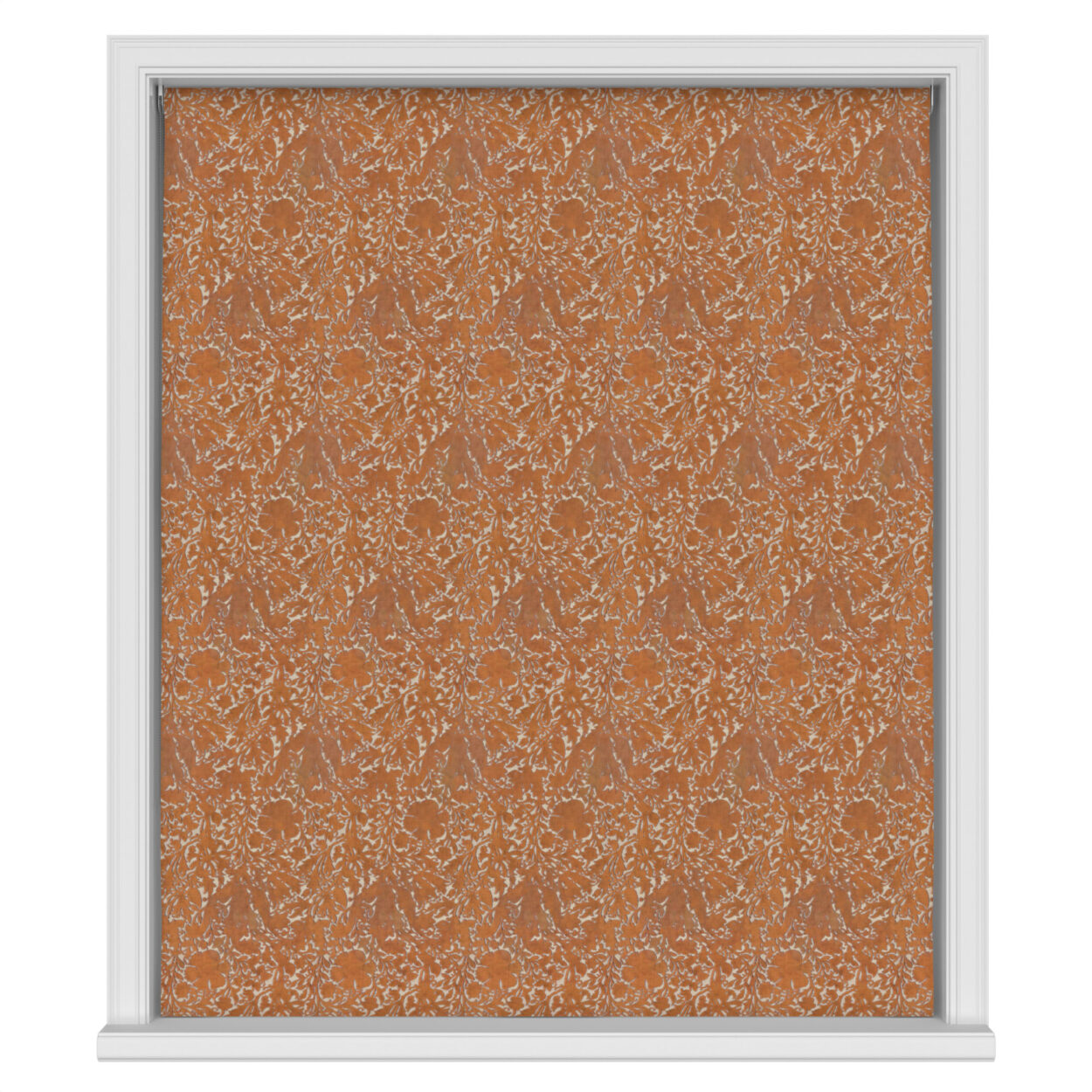 William Morris At Home Compton Silhouette Velvet Terracotta - Image 3