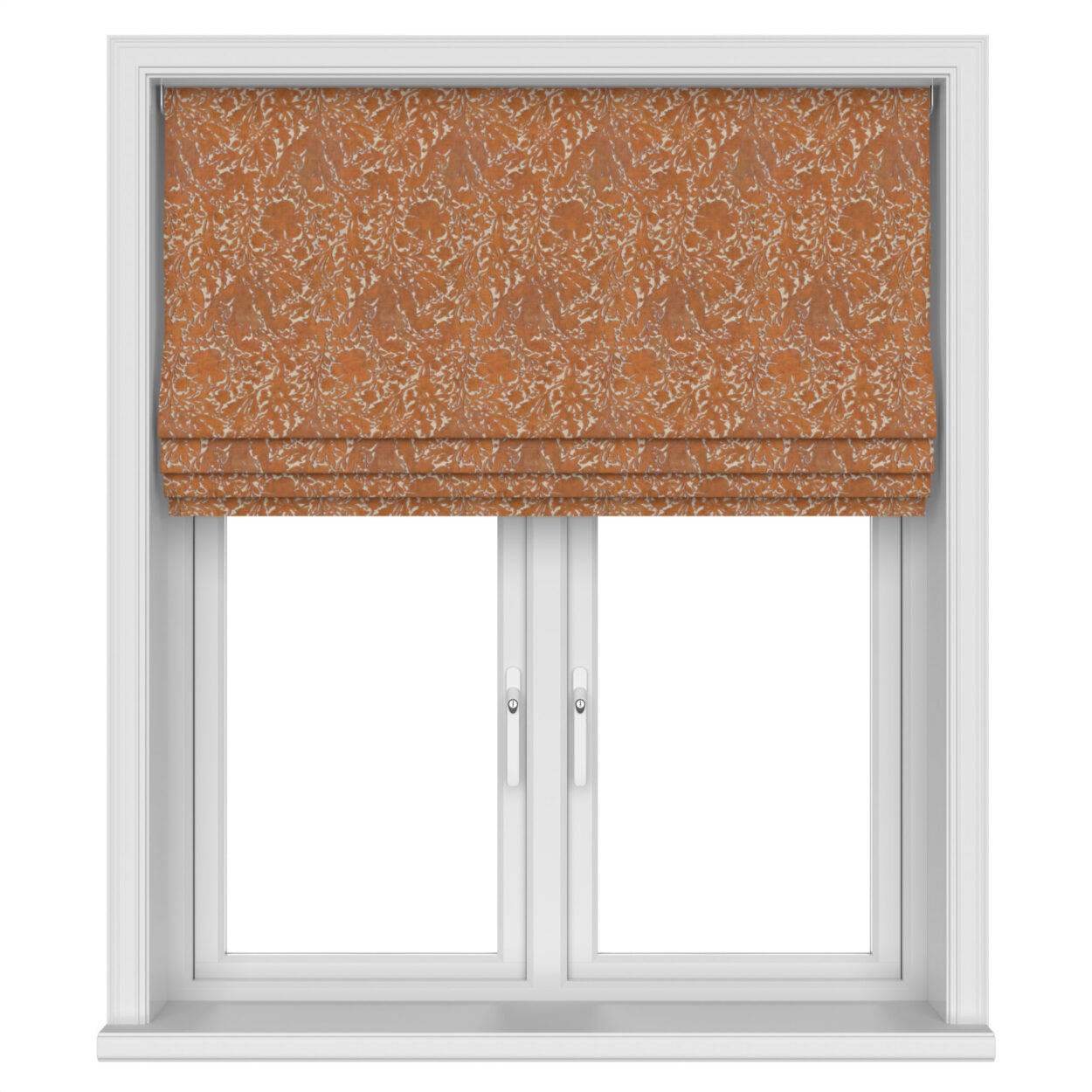 William Morris At Home Compton Silhouette Velvet Terracotta Motorised - Image 4