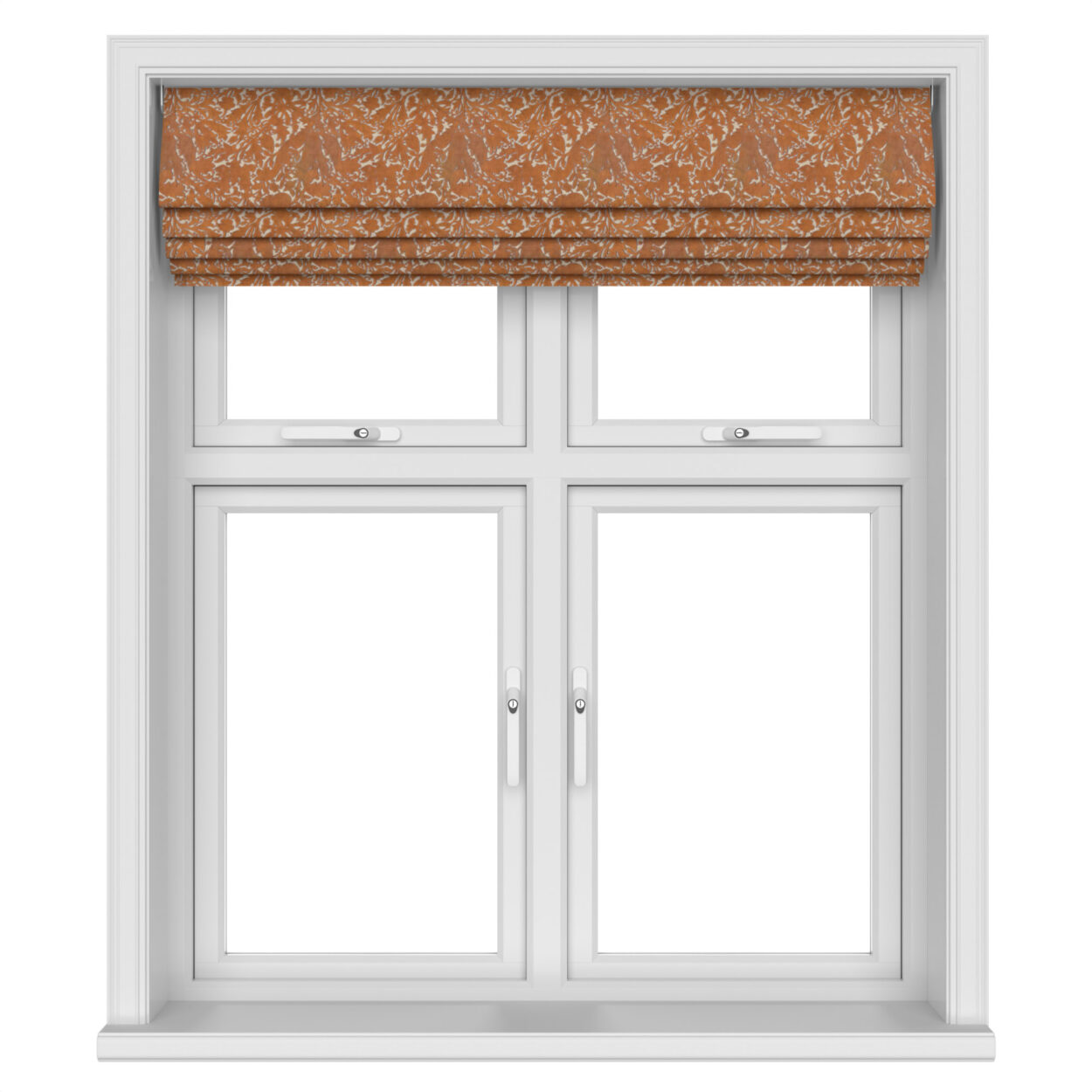 William Morris At Home Compton Silhouette Velvet Terracotta Motorised - Image 5