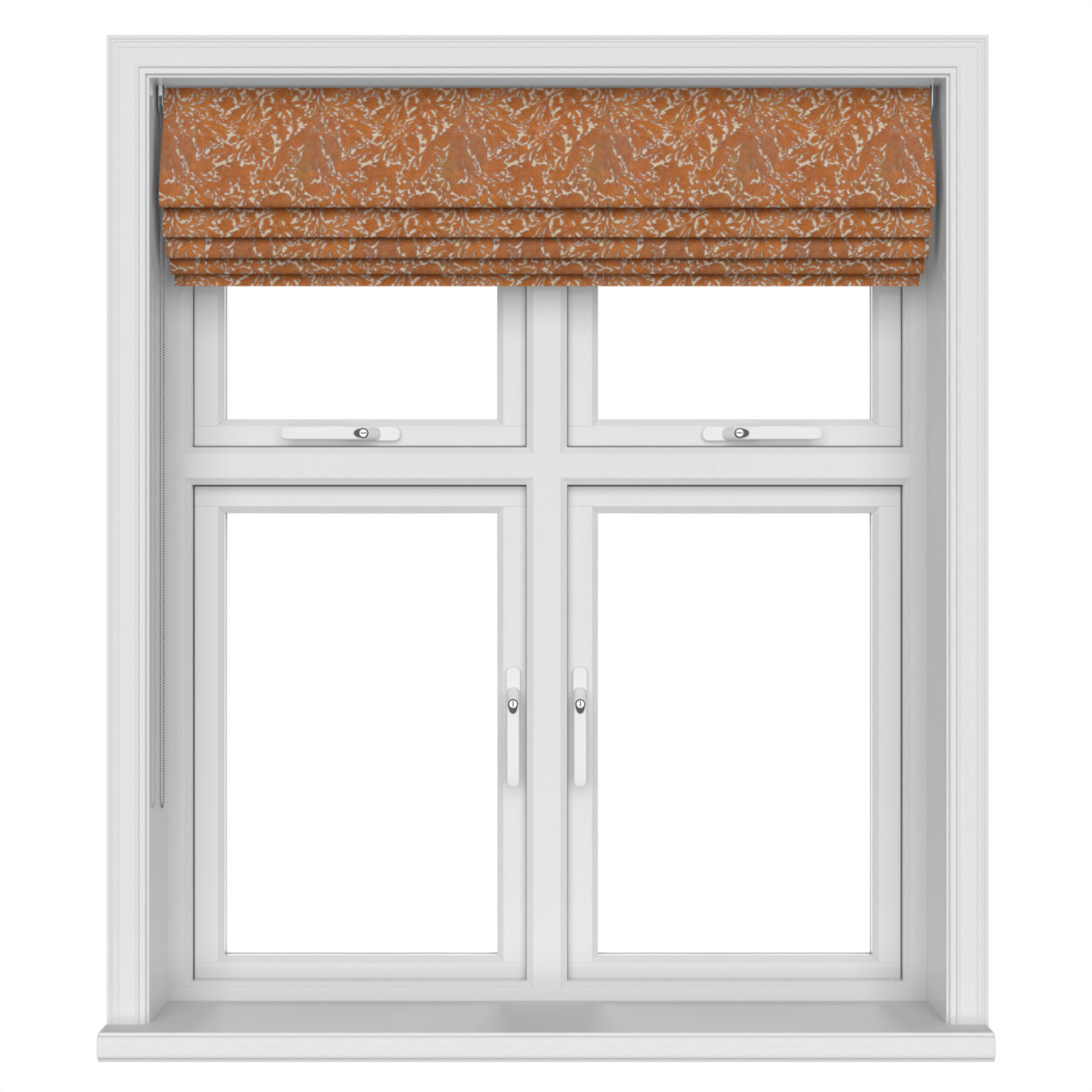 William Morris At Home Compton Silhouette Velvet Terracotta - Image 6