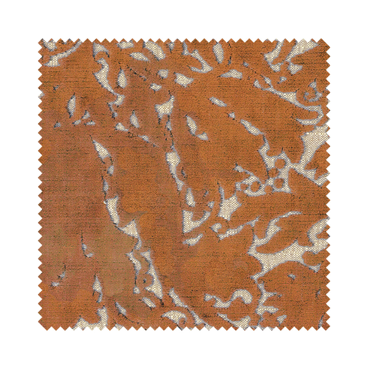 William Morris At Home Compton Silhouette Velvet Terracotta - Image 7
