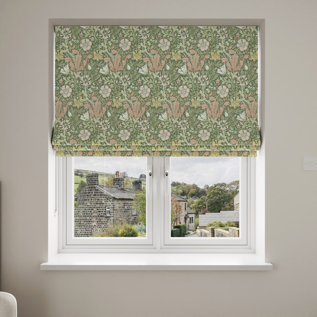 William Morris At Home Compton Velvet Apple