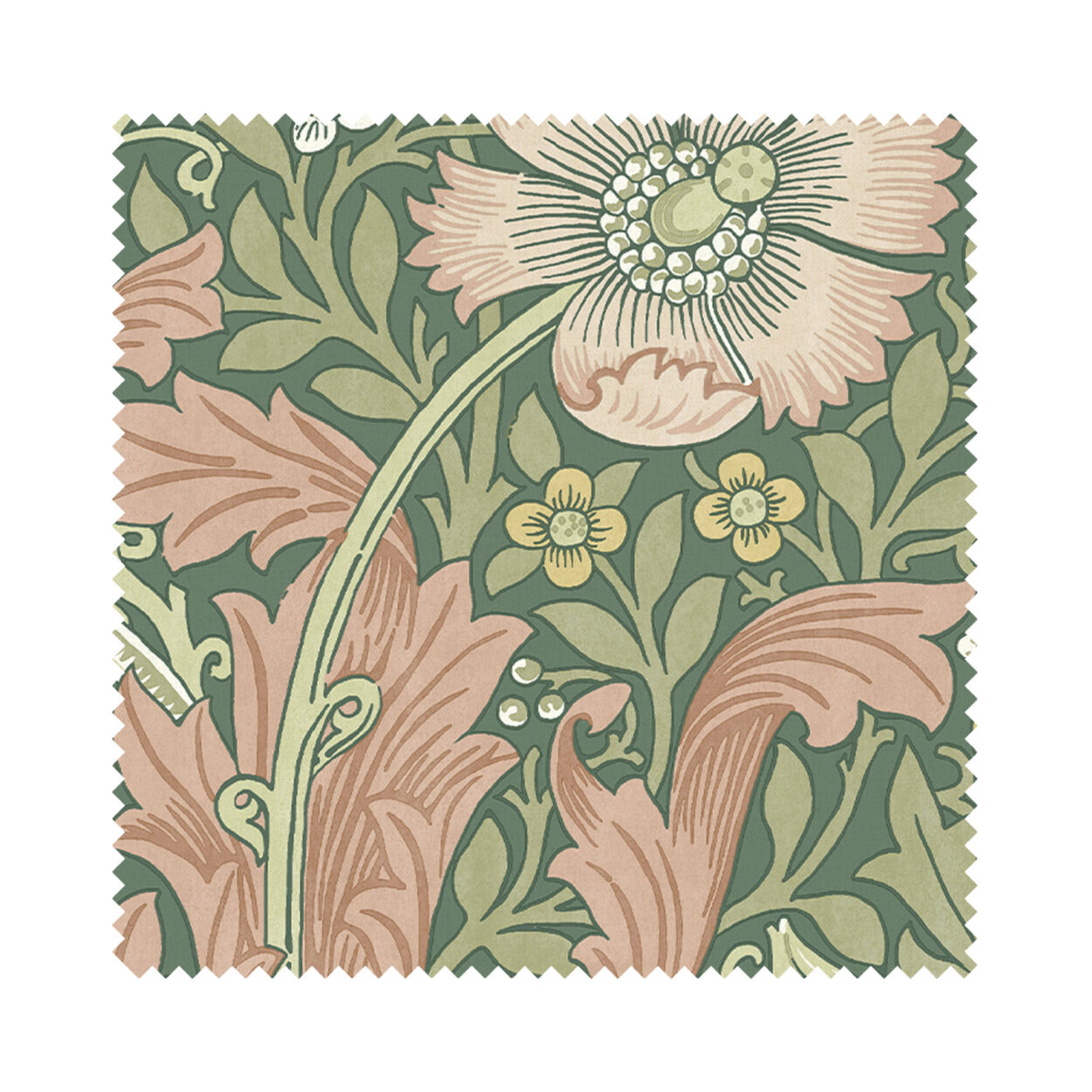 William Morris At Home Compton Velvet Apple - Image 7