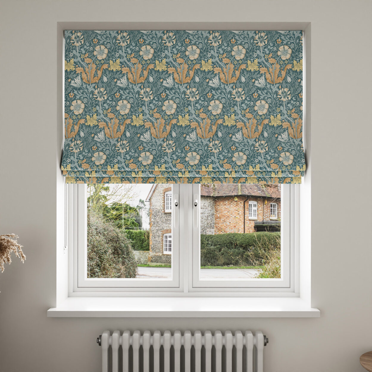 William Morris At Home Compton Velvet Bluebird