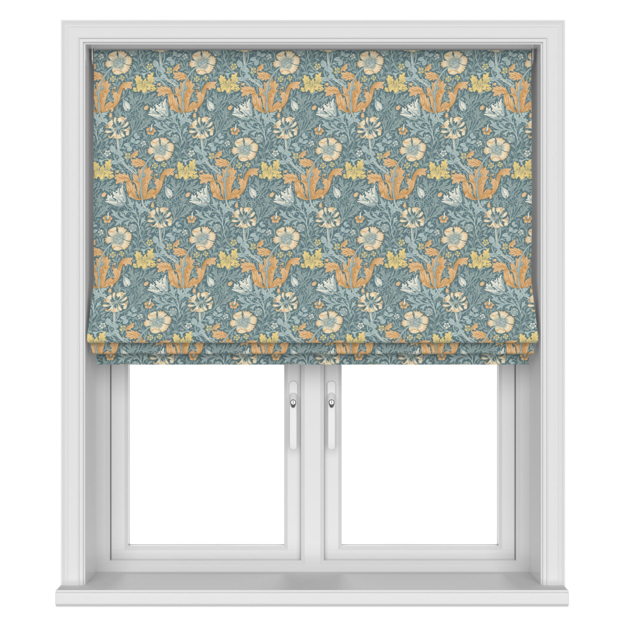 William Morris At Home Compton Velvet Bluebird Motorised - Image 3