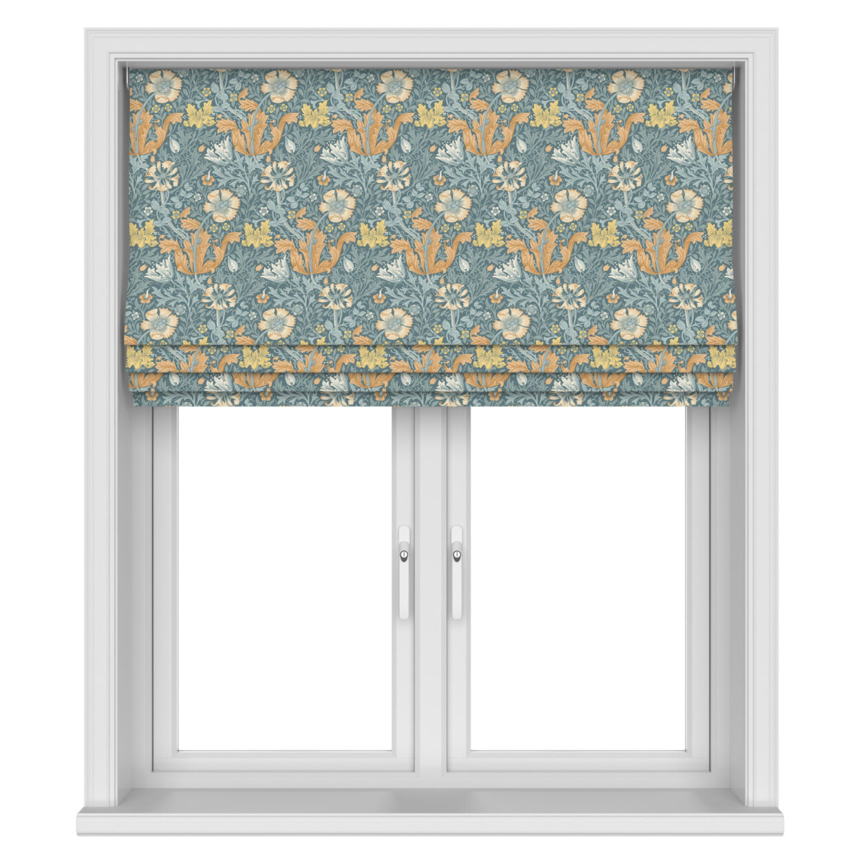William Morris At Home Compton Velvet Bluebird Motorised - Image 4