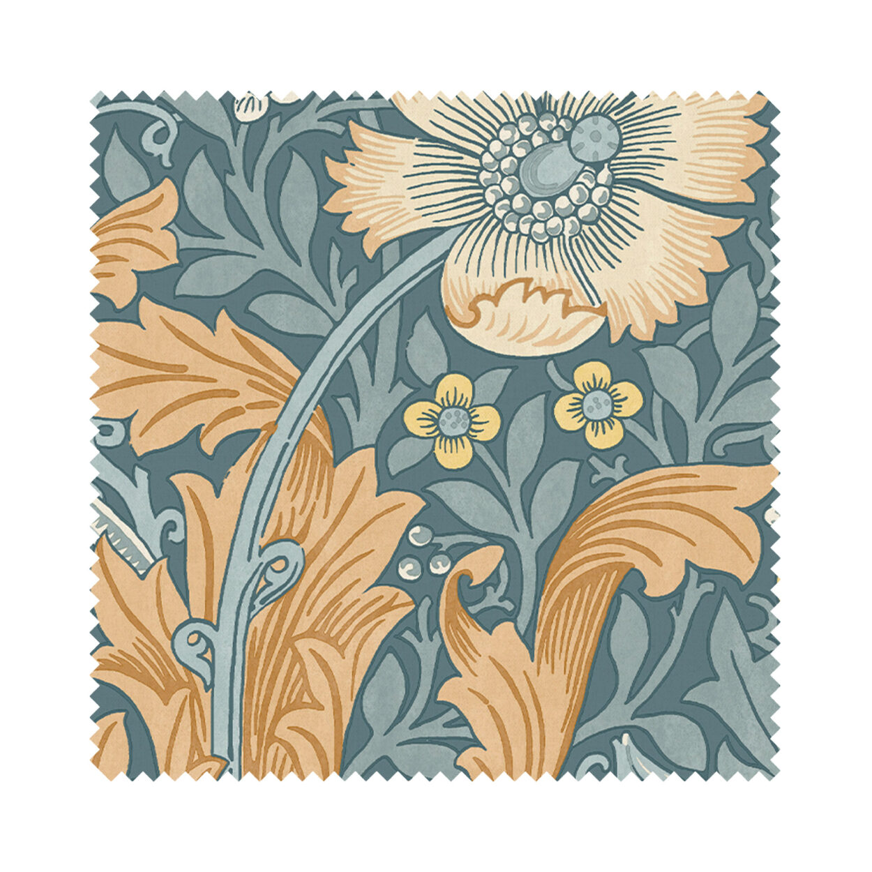 William Morris At Home Compton Velvet Bluebird - Image 7