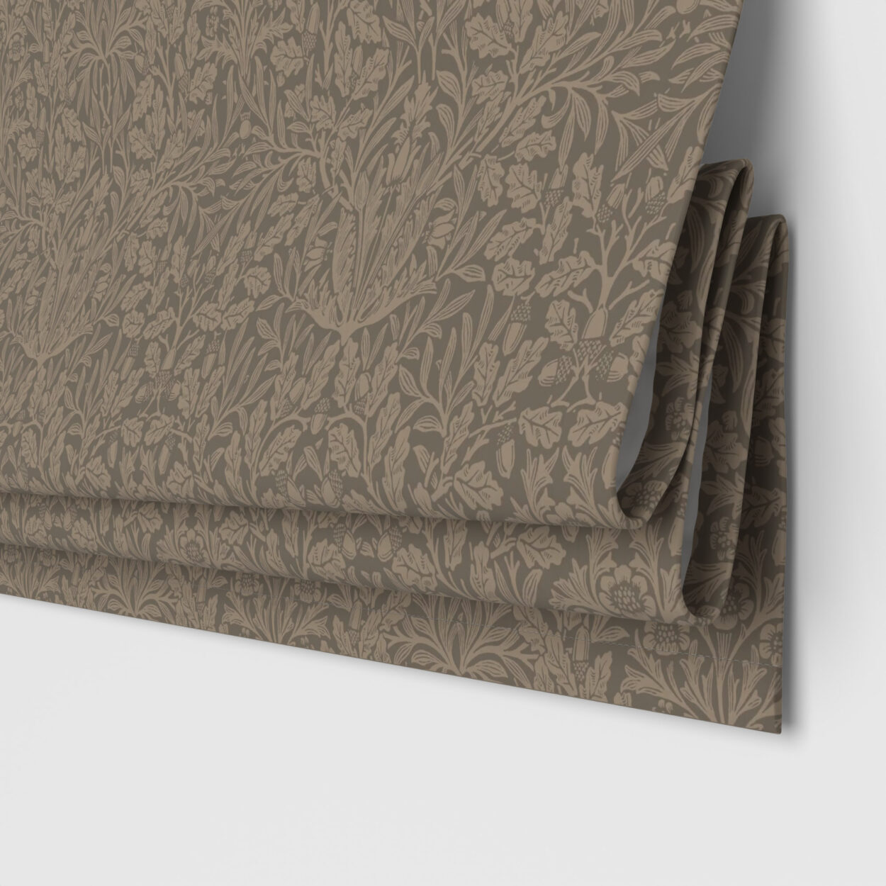 William Morris At Home Acorn Velvet Truffle Motorised