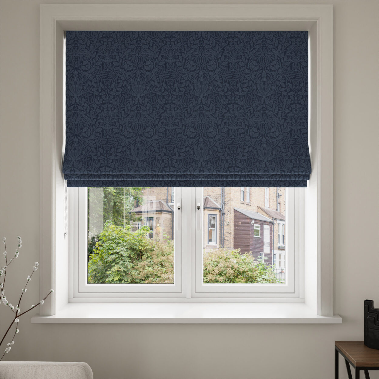 William Morris At Home Acorn Velvet Midnight