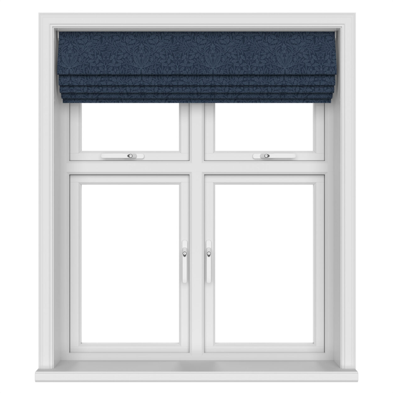 William Morris At Home Acorn Velvet Midnight Motorised - Image 5