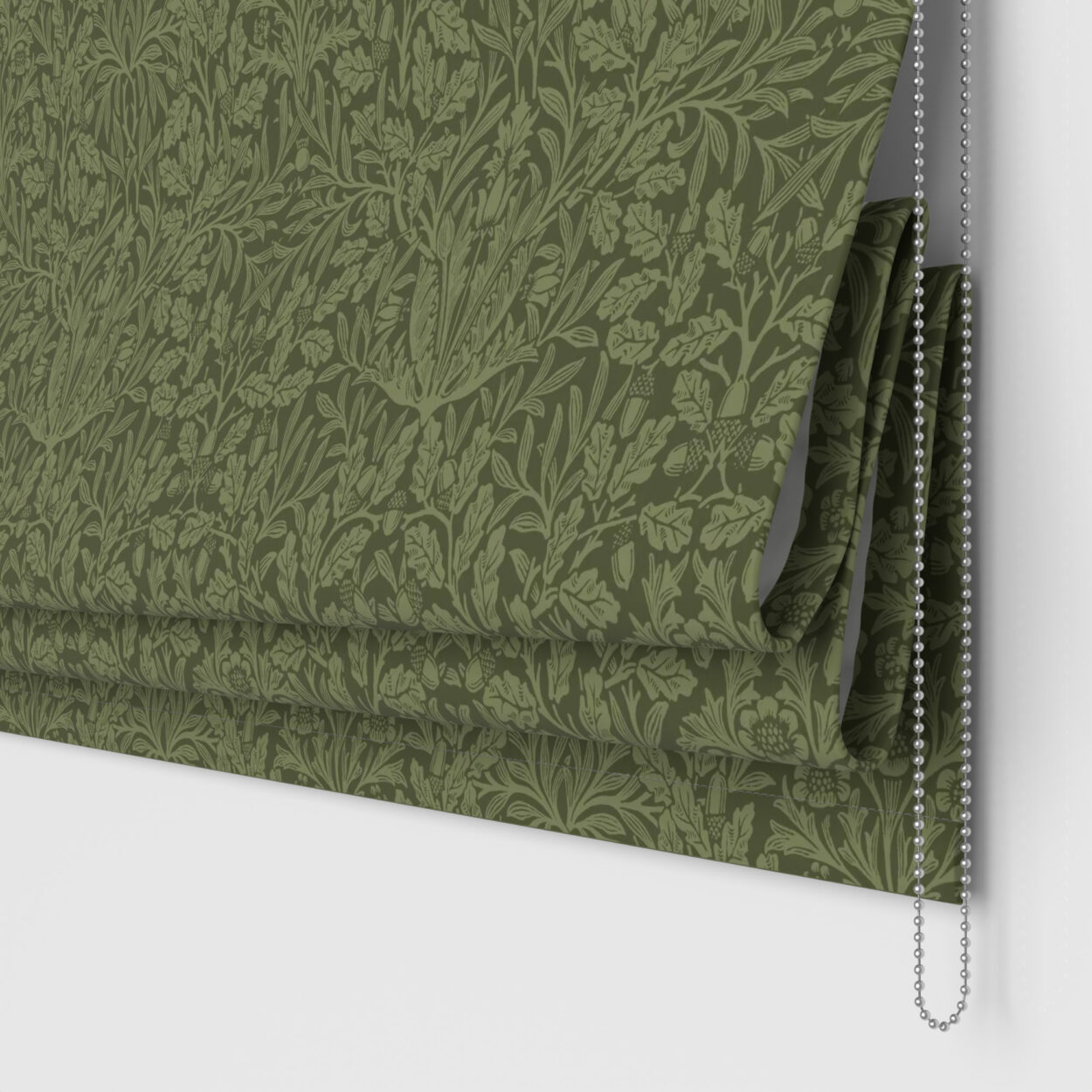 William Morris At Home Acorn Velvet Moss - Image 2