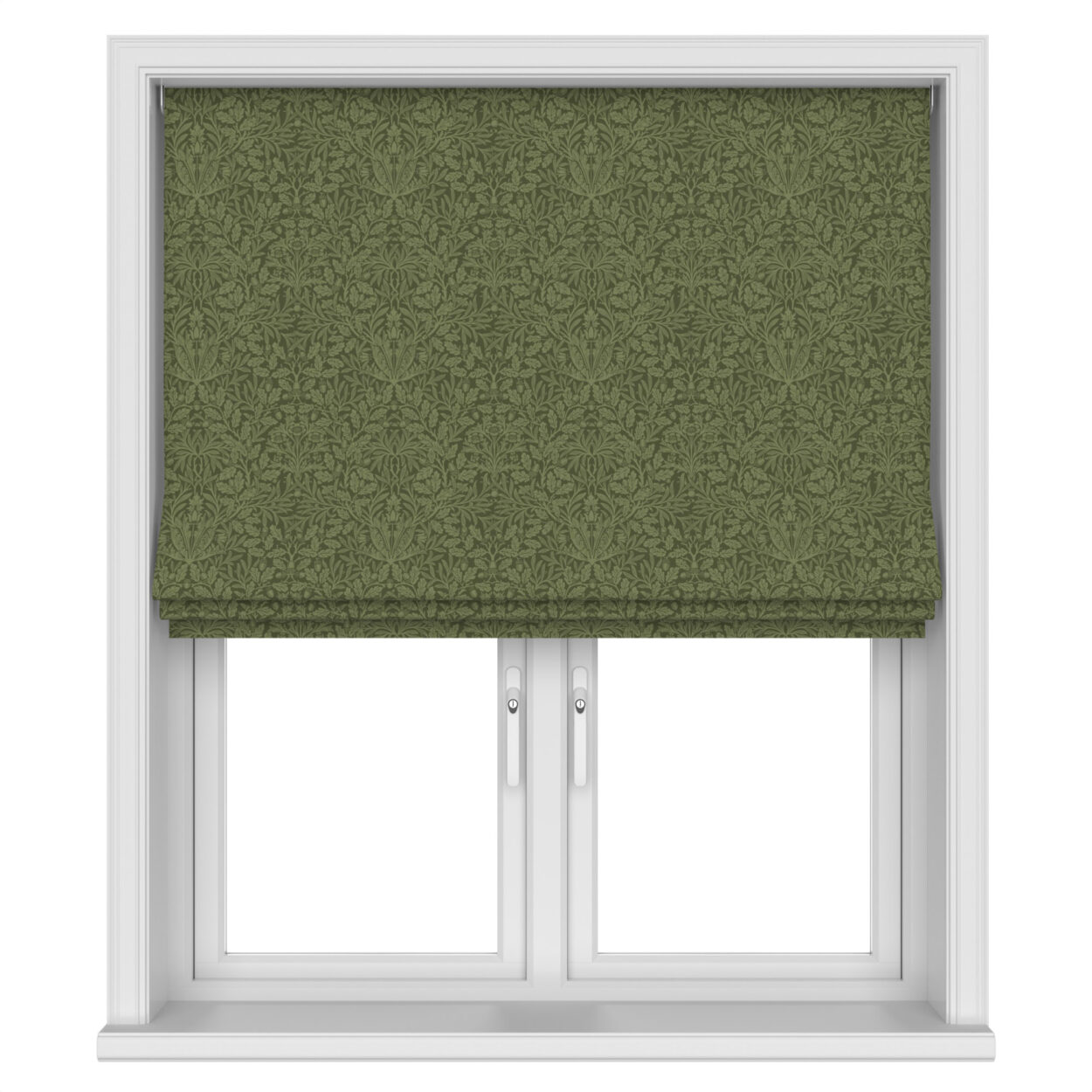 William Morris At Home Acorn Velvet Moss Motorised - Image 3