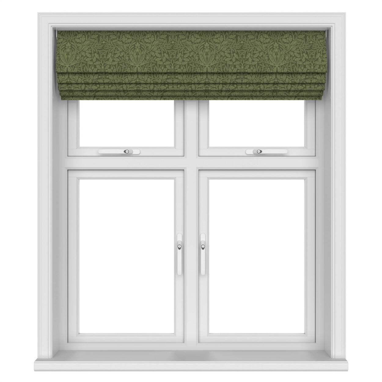 William Morris At Home Acorn Velvet Moss Motorised - Image 5