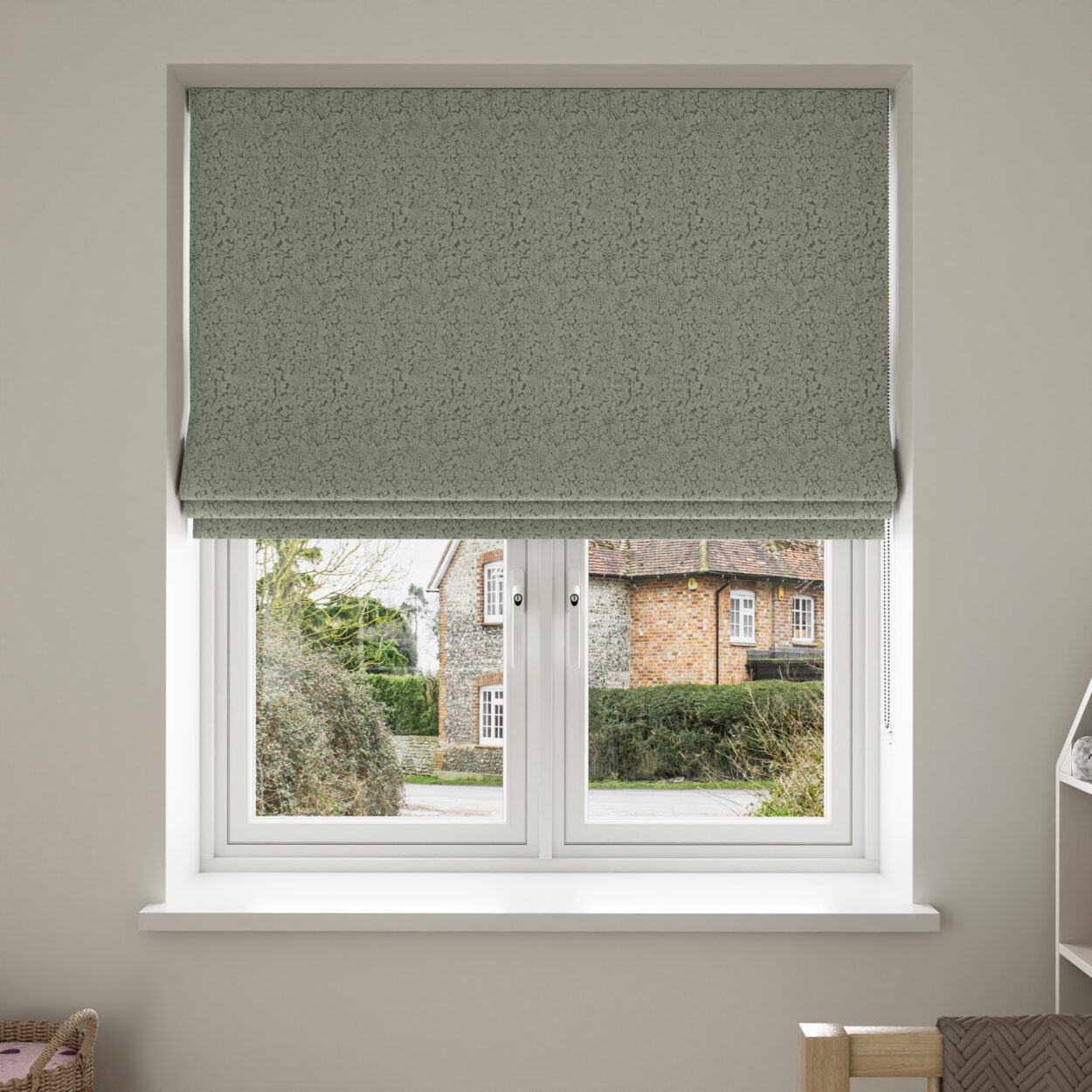 William Morris At Home Bird and Anemone Woven Eucalyptus
