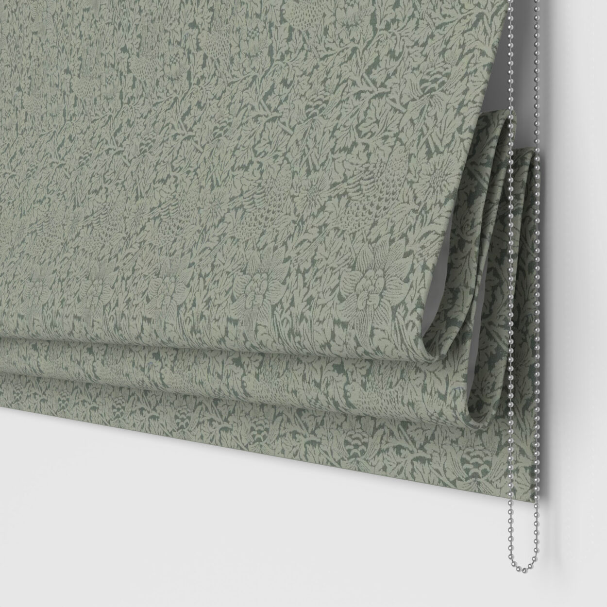 William Morris At Home Bird and Anemone Woven Eucalyptus - Image 2
