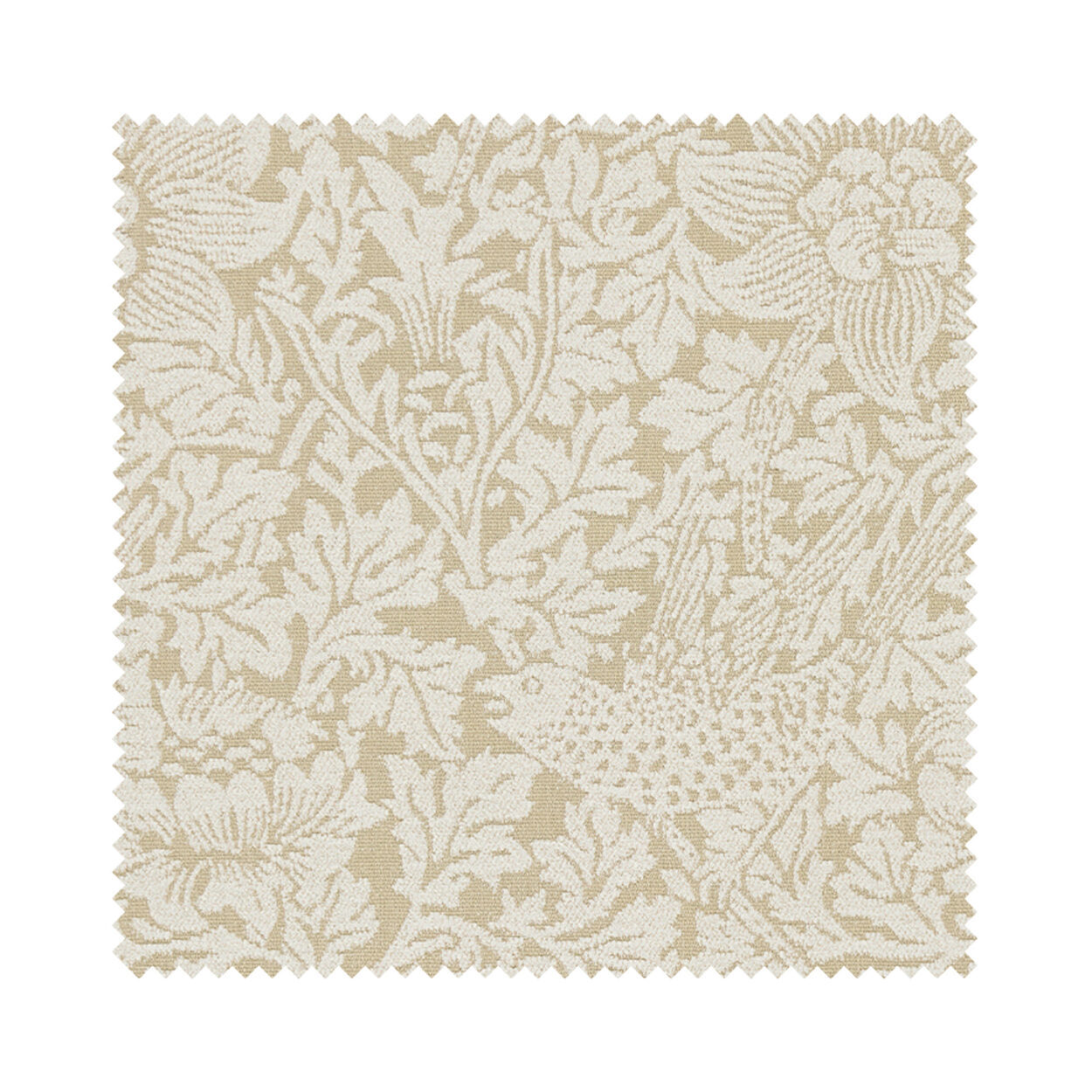 William Morris At Home Bird and Anemone Woven Flax - Image 7