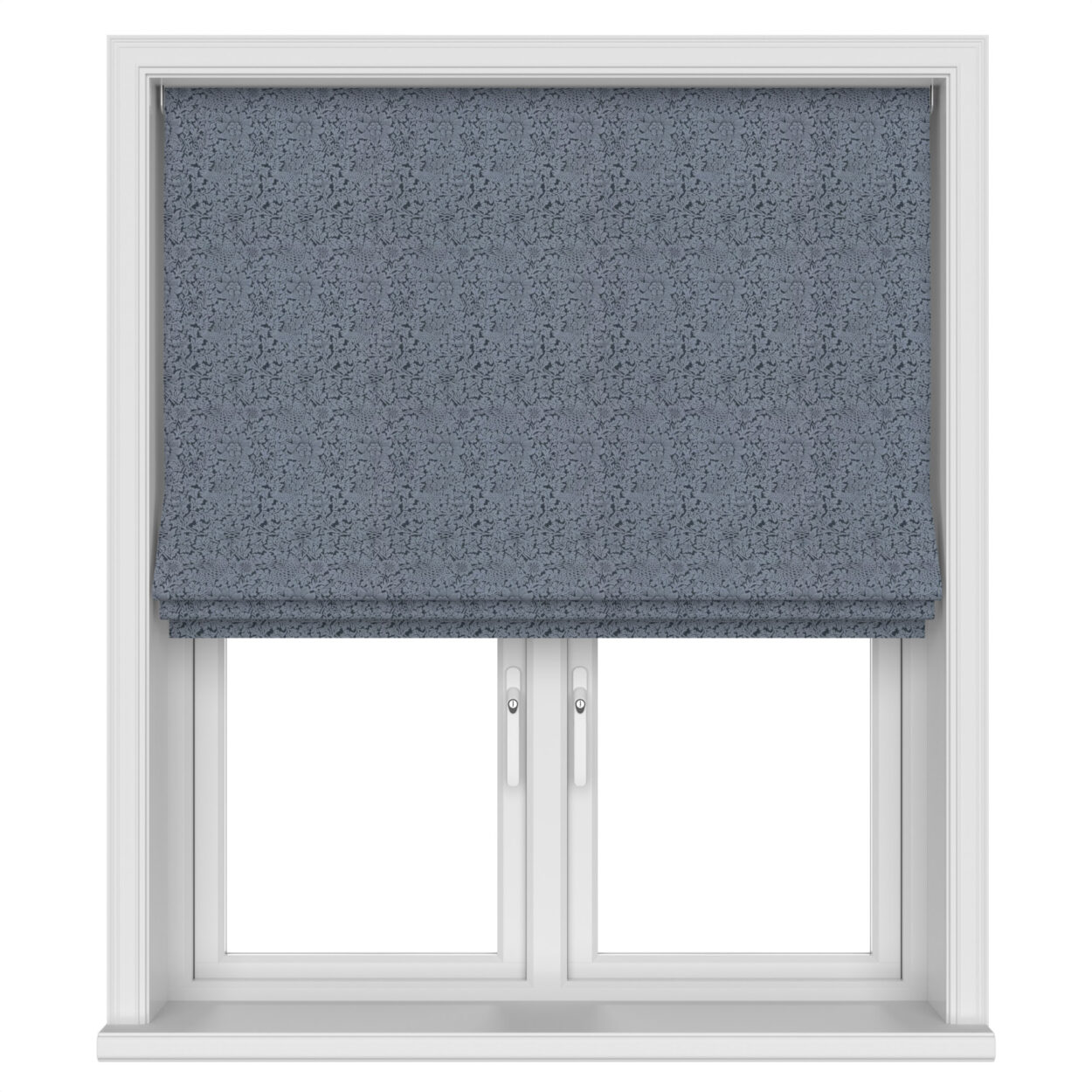 William Morris At Home Bird and Anemone Woven Midnight Motorised - Image 3