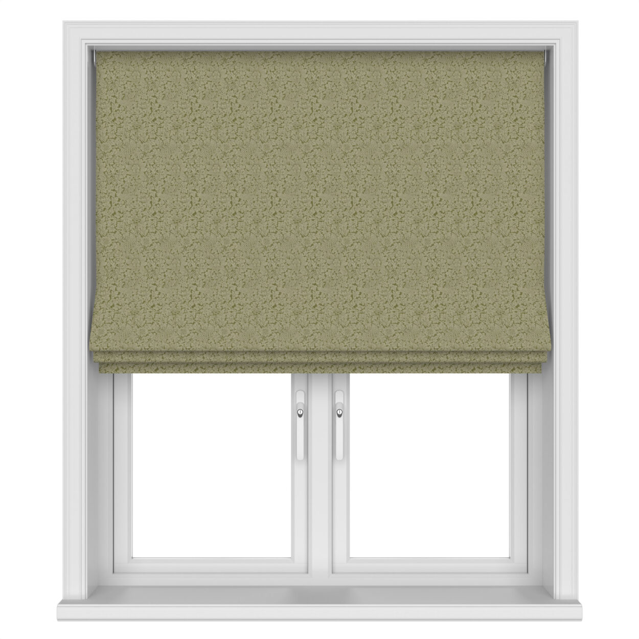 William Morris At Home Bird and Anemone Woven Moss Motorised - Image 3