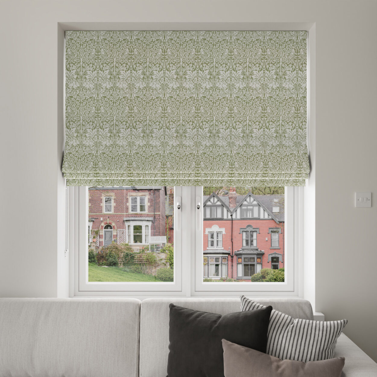 William Morris At Home Brother Rabbit Woven Sage