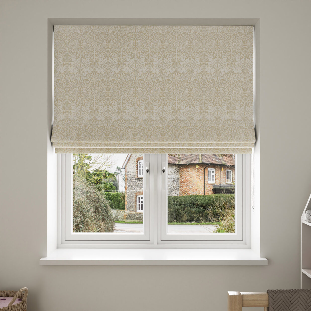 William Morris At Home Brother Rabbit Woven Oat