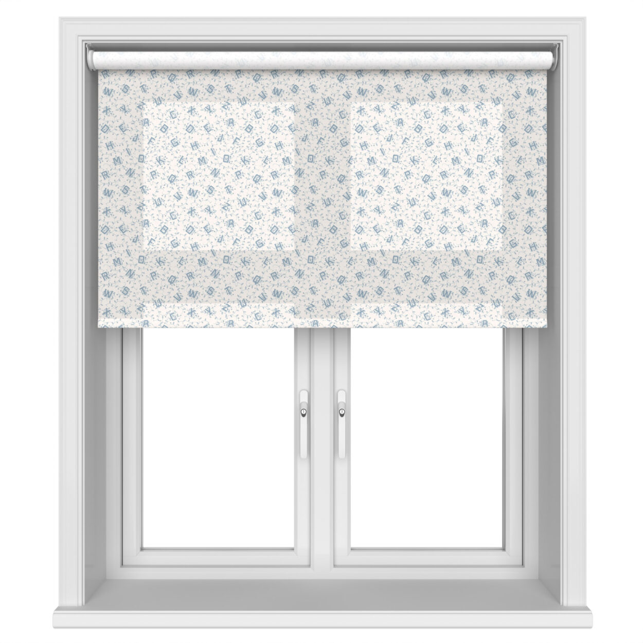 Laura Ashley A'hoy Alphabet Dark Seaspray Motorised