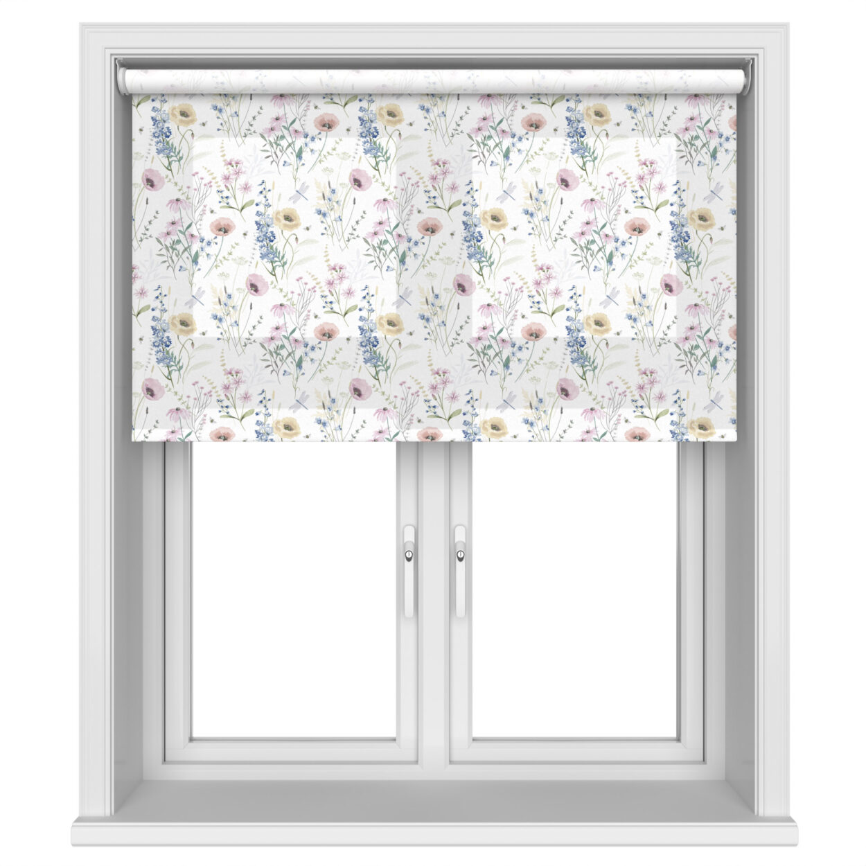 Laura Ashley Alford Meadow Delpinium Blue Motorised