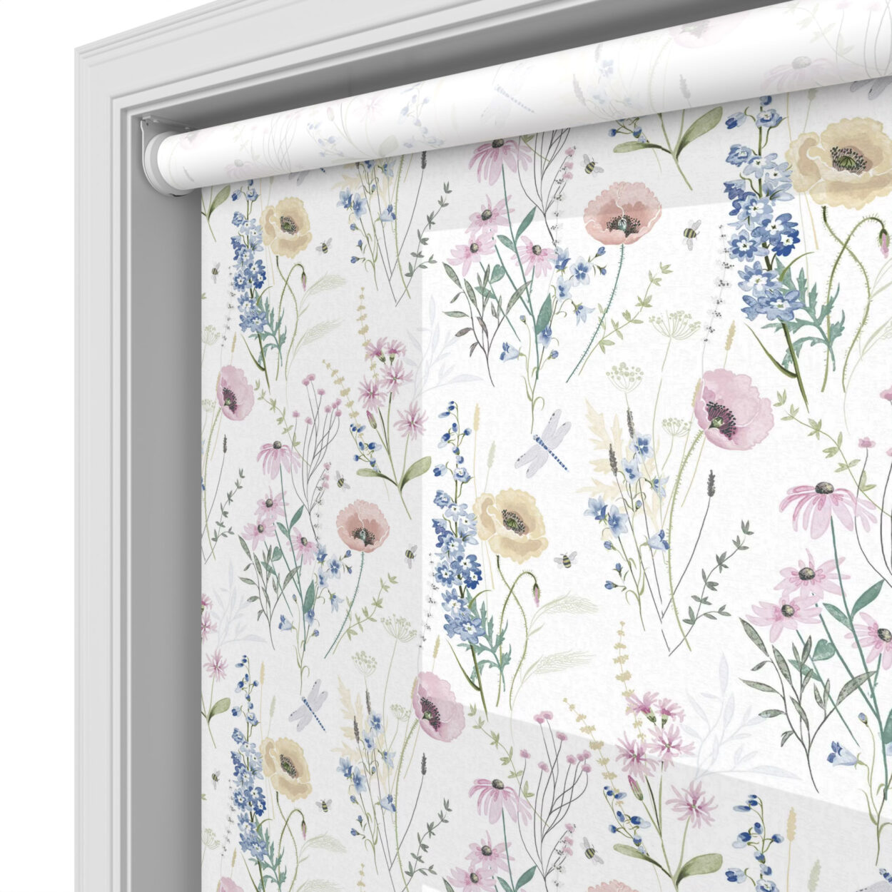 Laura Ashley Alford Meadow Delpinium Blue Motorised - Image 4
