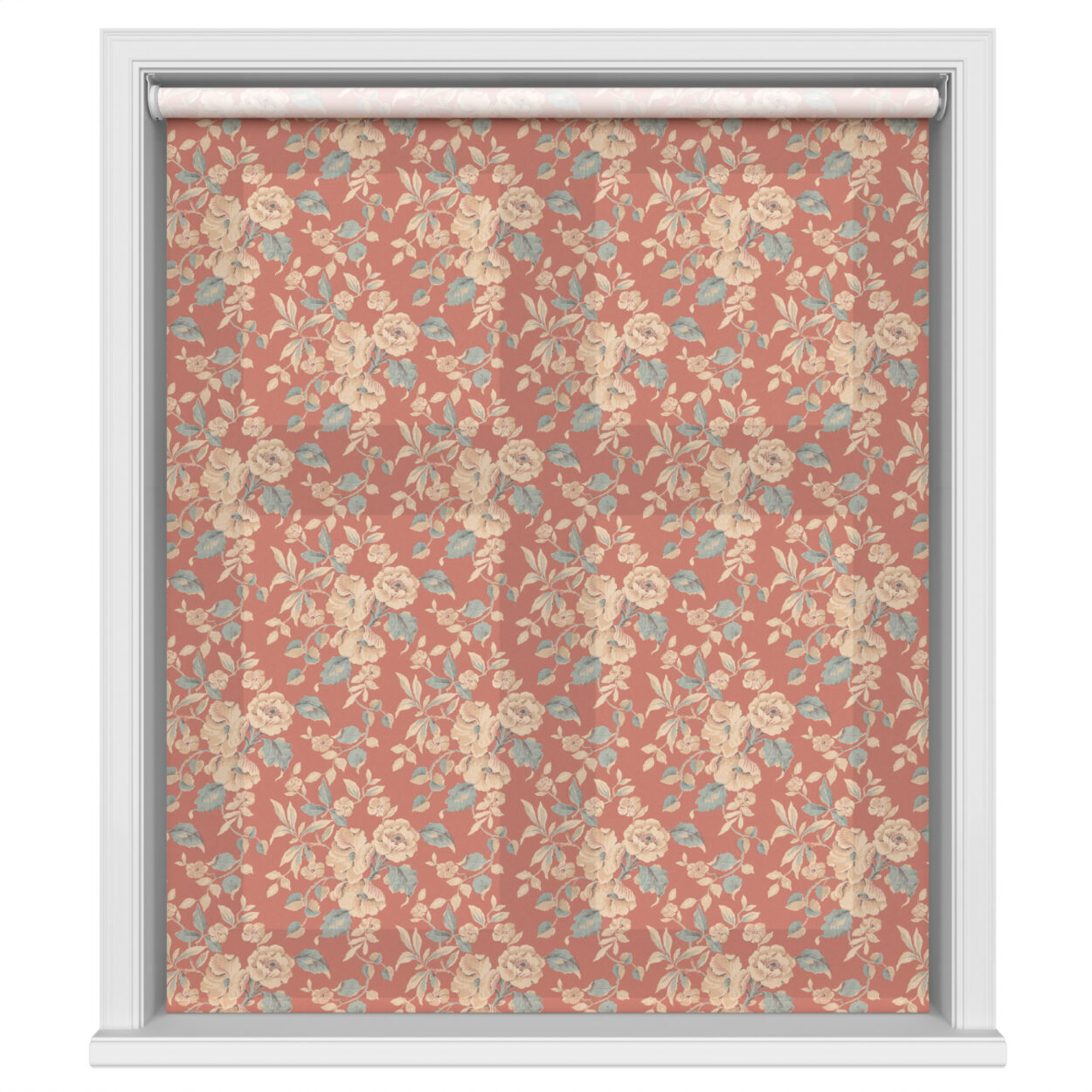 Laura Ashley Aylworth Trail Terracotta Orange Motorised - Image 2