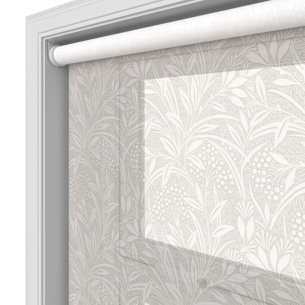 Laura Ashley Barley Dove Grey Motorised - Image 4