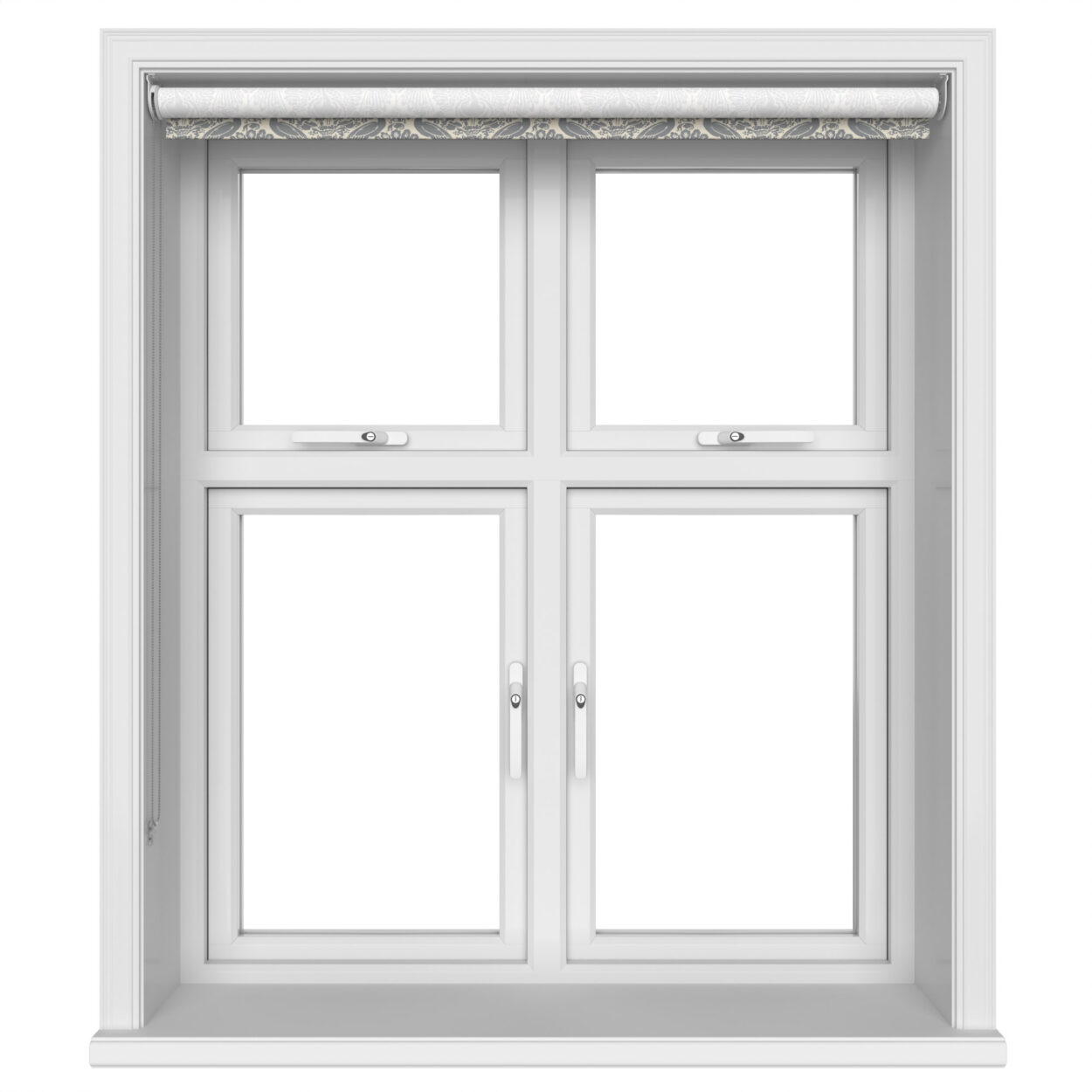 Laura Ashley Peacock Damask Steel - Image 3