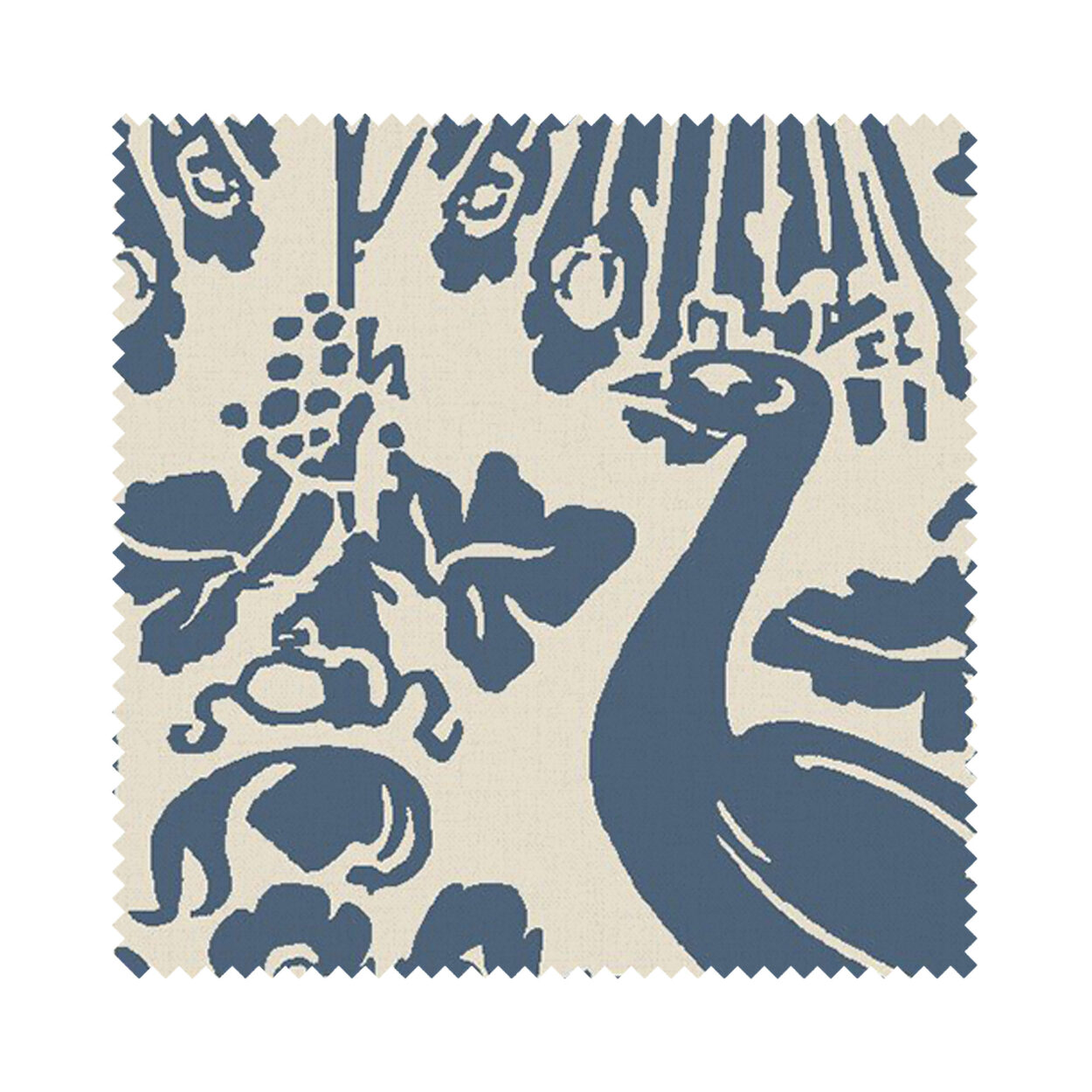 Laura Ashley Peacock Damask Dusky Seaspray - Image 6
