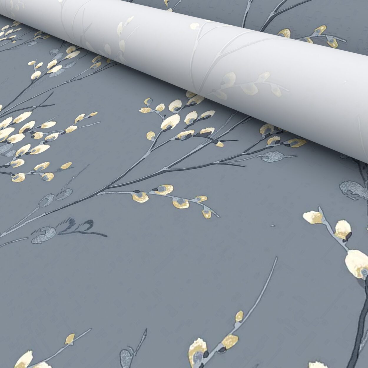 Laura Ashley Pussy Willow Dark Seaspray - Image 5