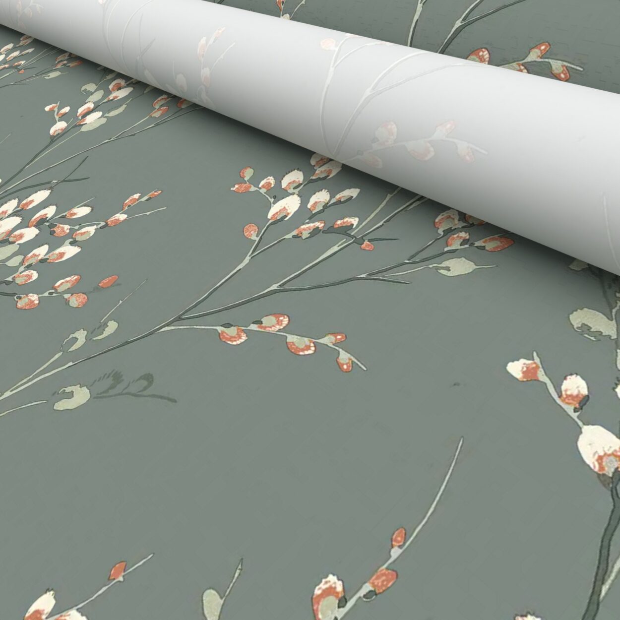 TwistFit Laura Ashley Pussy Willow Fern Green - Image 5