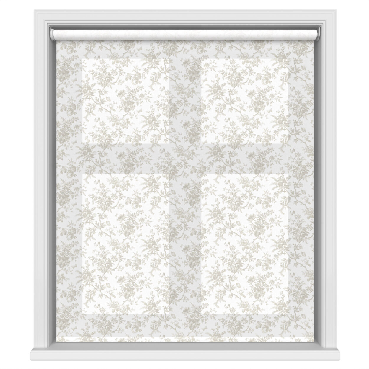 Laura Ashley Walled Garden Dove Grey Motorised - Image 2