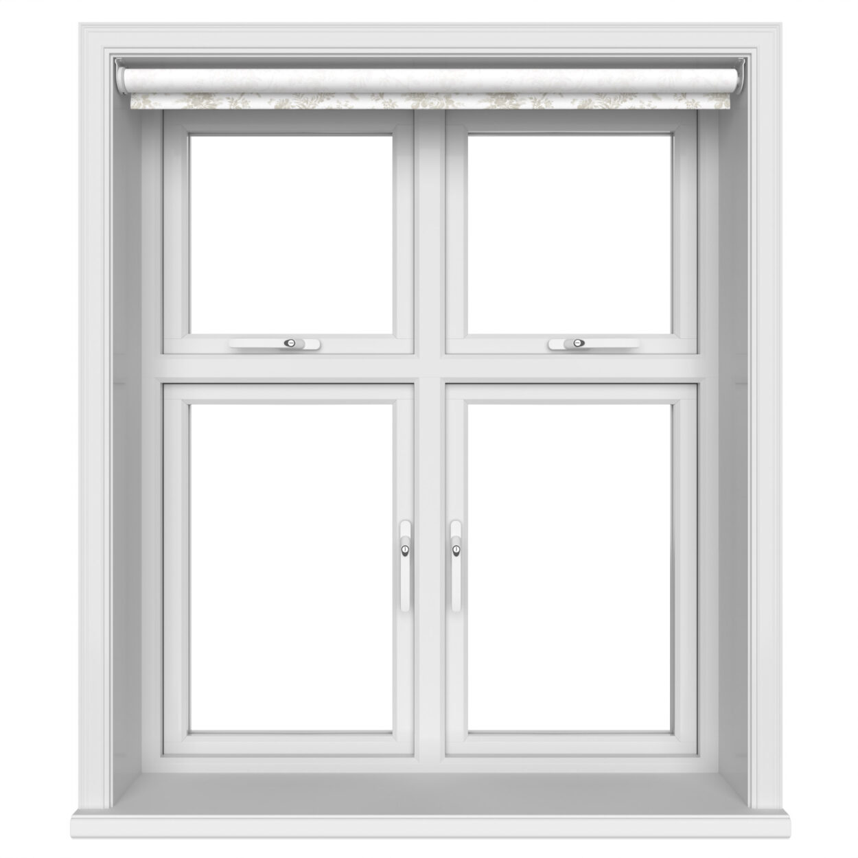 Laura Ashley Walled Garden Dove Grey Motorised - Image 3