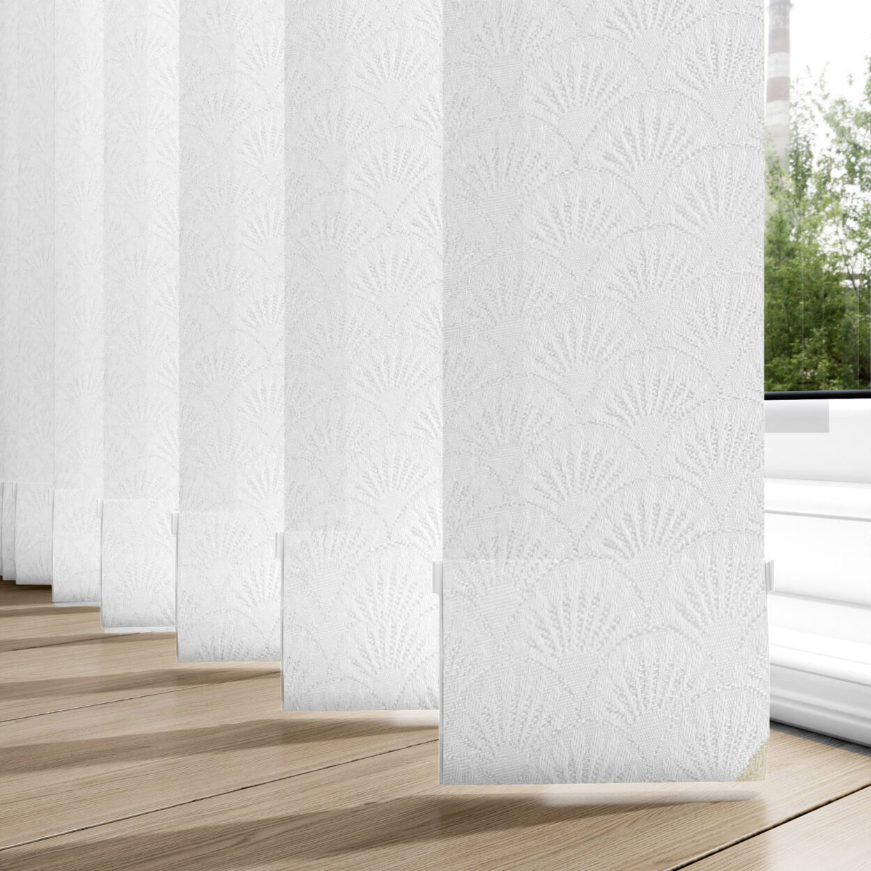 Clearance: Seashell White Replacement Slats