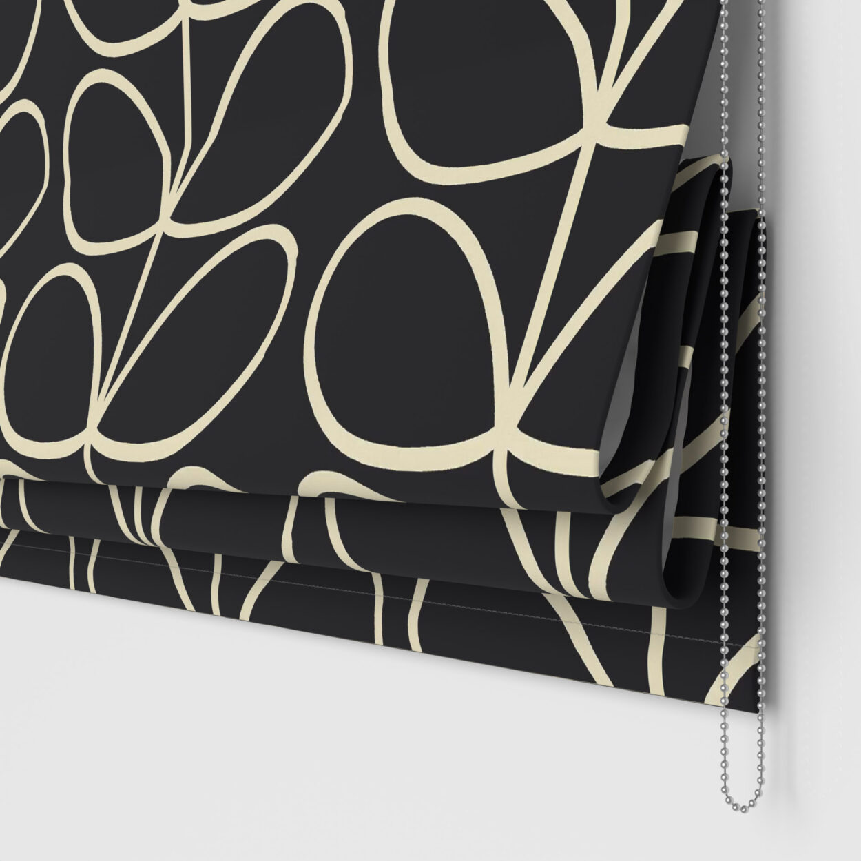 Orla Kiely Jumbo Linear Stem Liquorice - Image 2