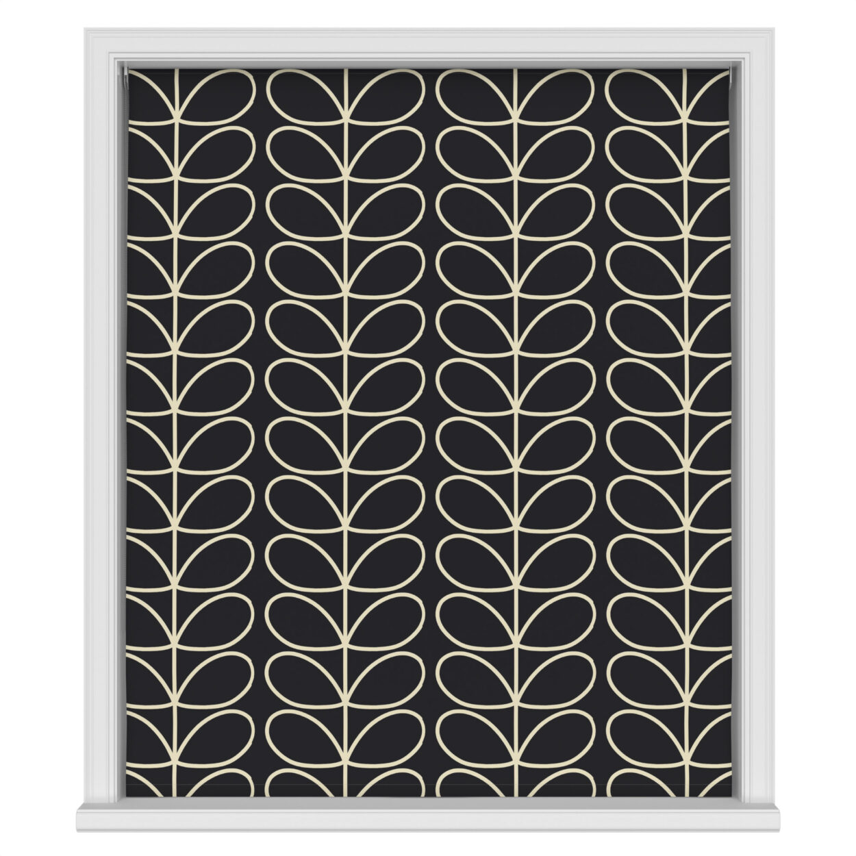 Orla Kiely Jumbo Linear Stem Liquorice - Image 3