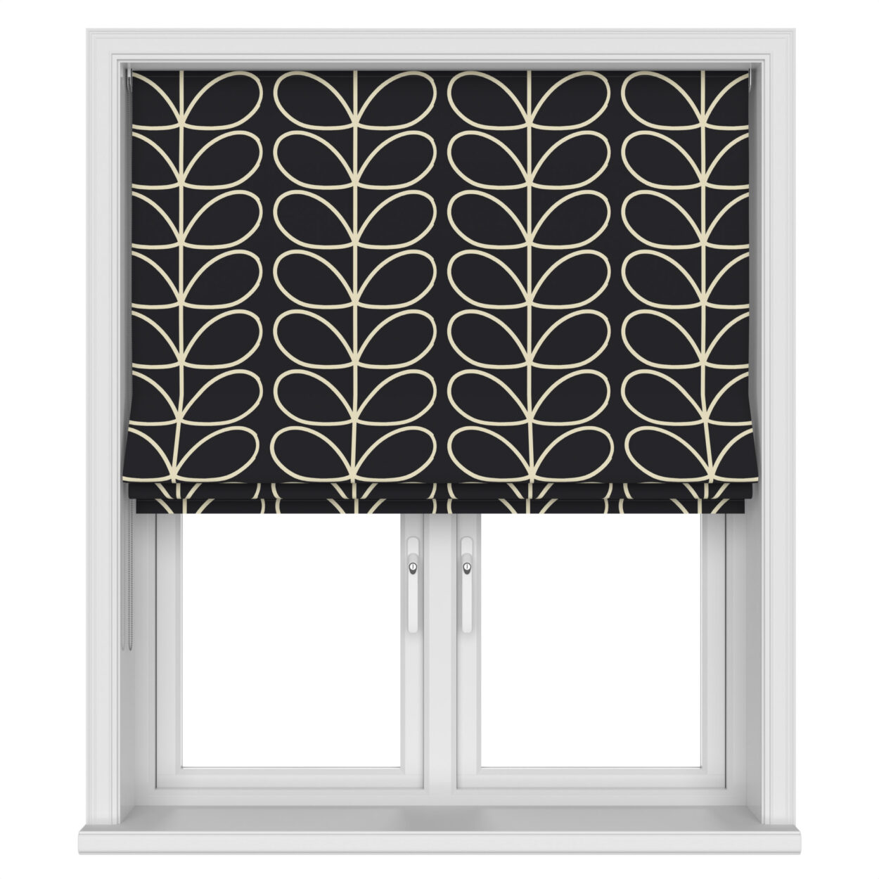 Orla Kiely Jumbo Linear Stem Liquorice - Image 4