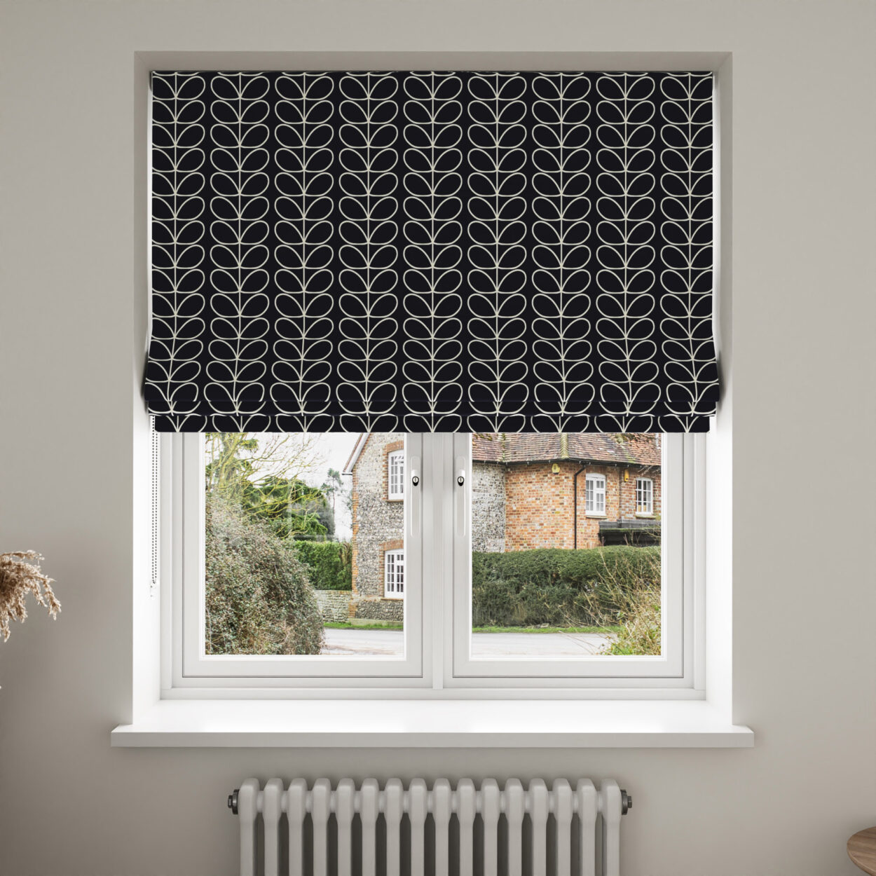 Orla Kiely Linear Stem Navy Whale