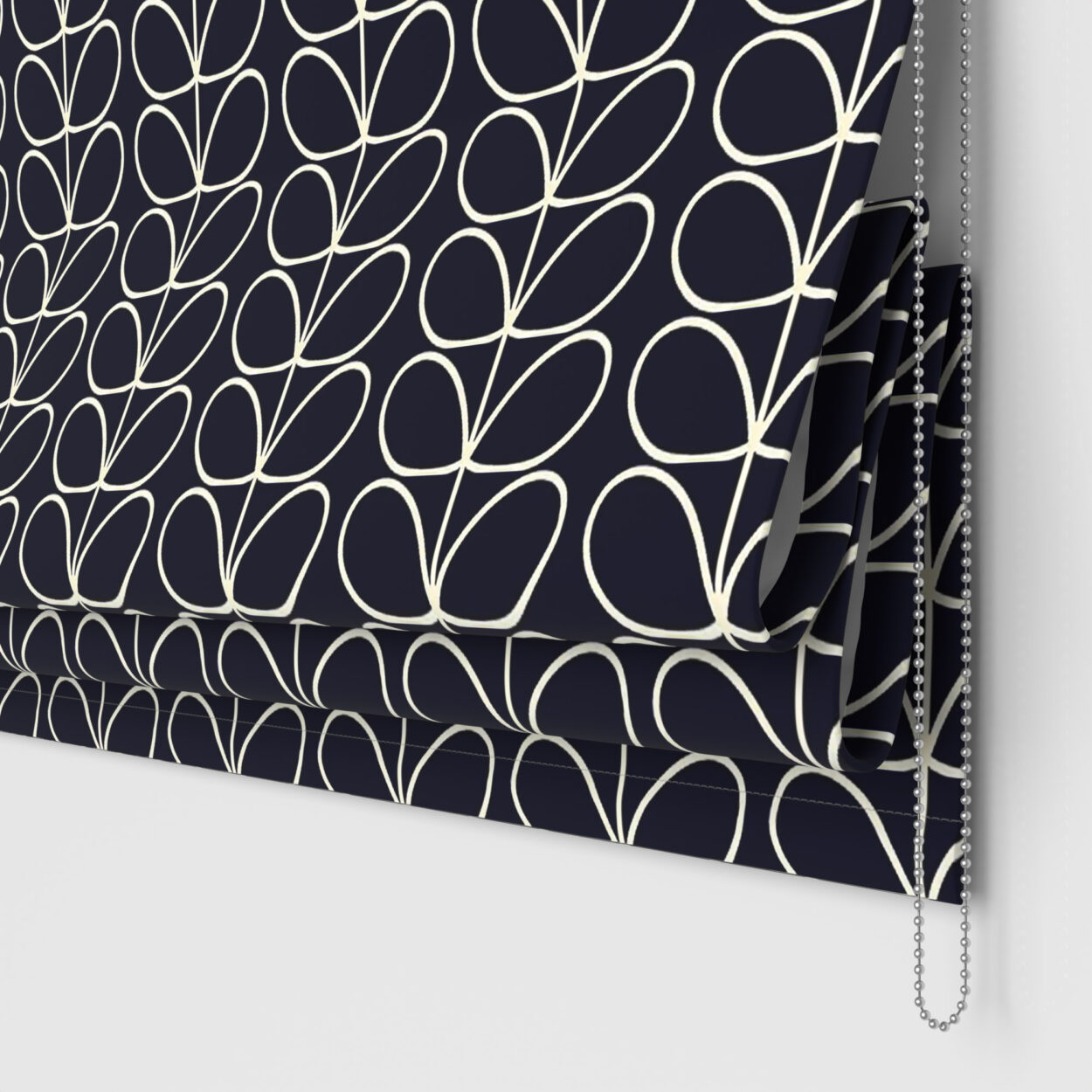 Orla Kiely Linear Stem Navy Whale - Image 2