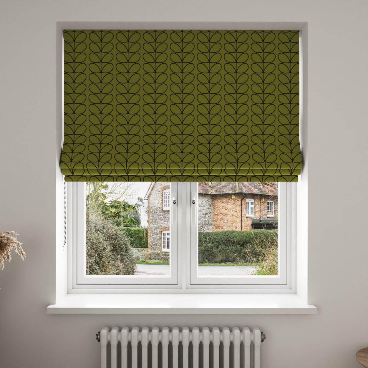Orla Kiely Linear Stem Olive & Black