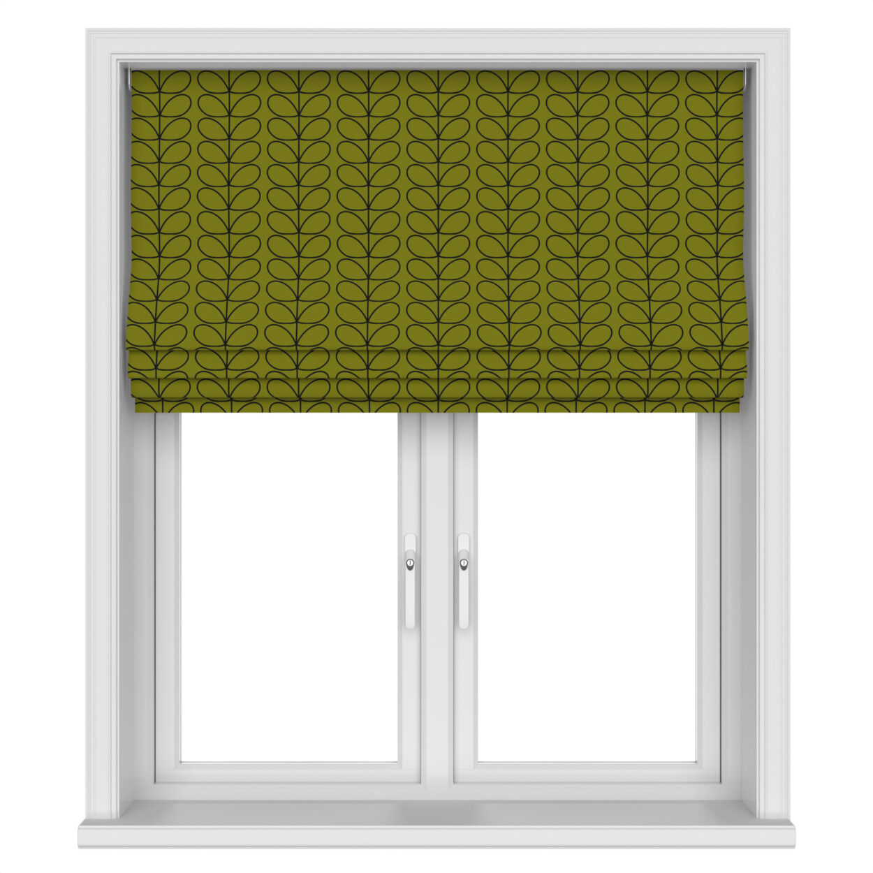 Orla Kiely Linear Stem Olive & Black Motorised - Image 4