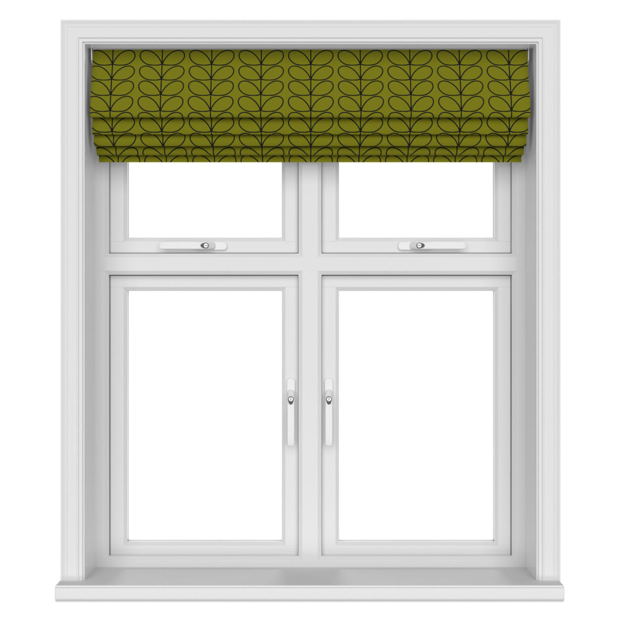 Orla Kiely Linear Stem Olive & Black Motorised - Image 5