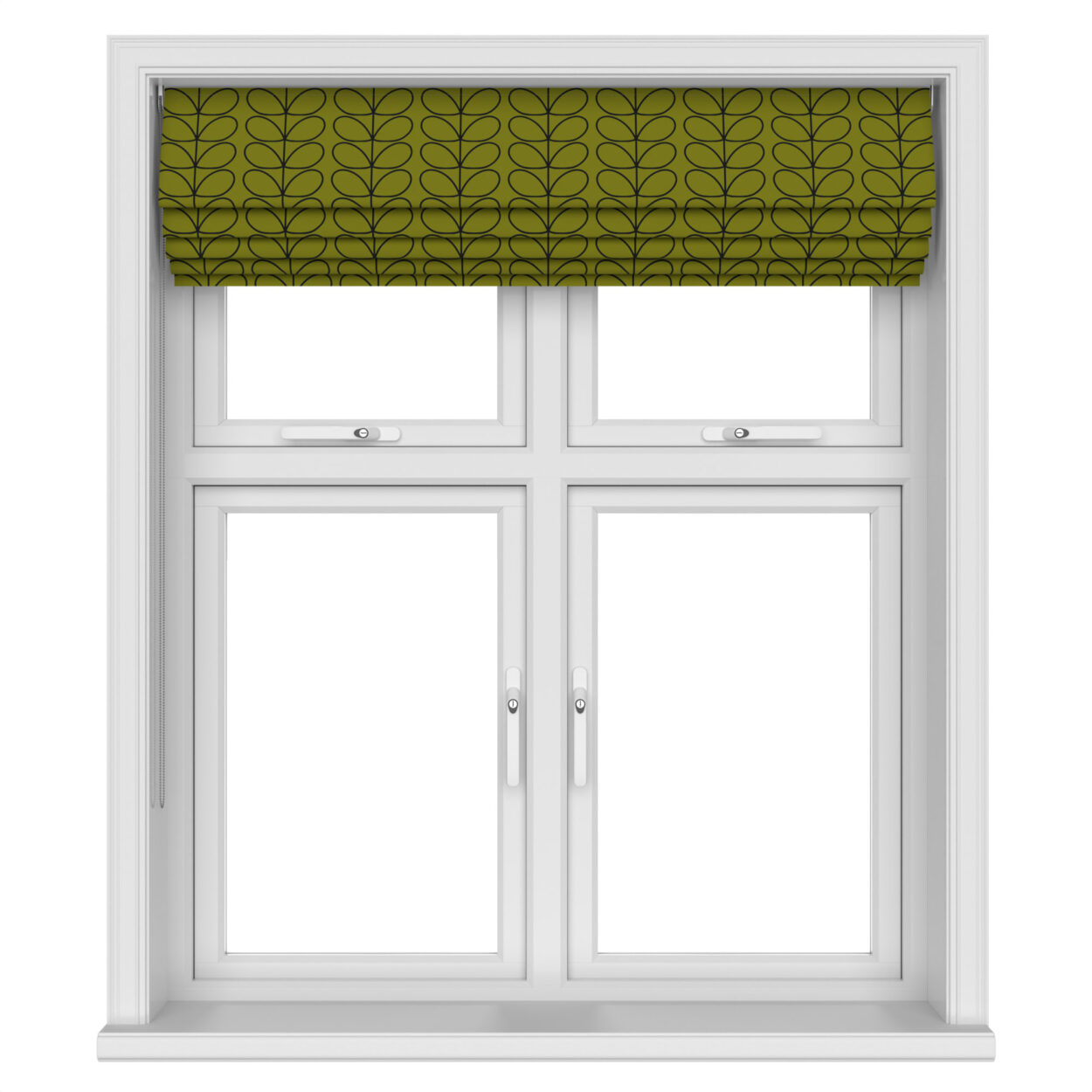 Orla Kiely Linear Stem Olive & Black - Image 5