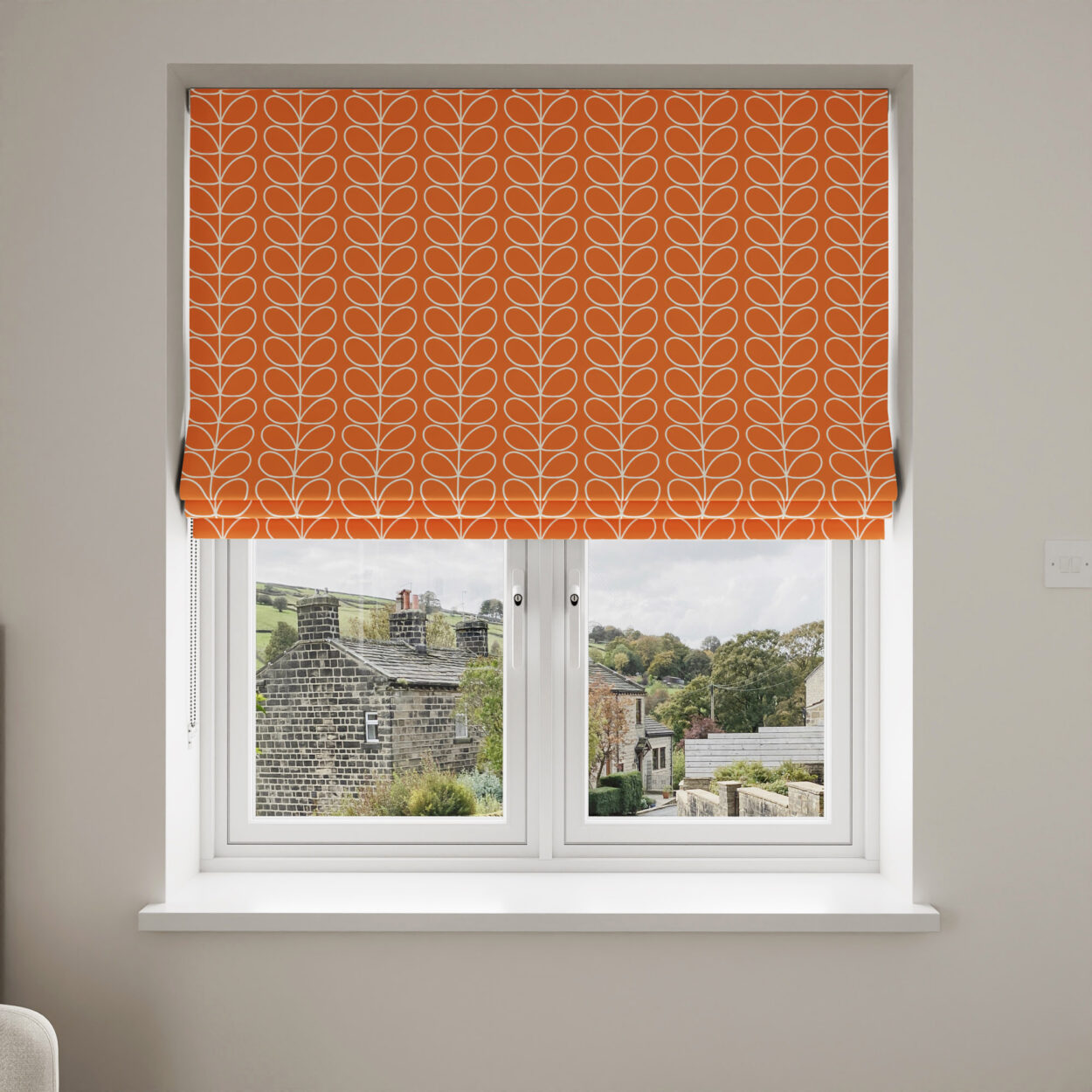 Orla Kiely Linear Stem Persimmon
