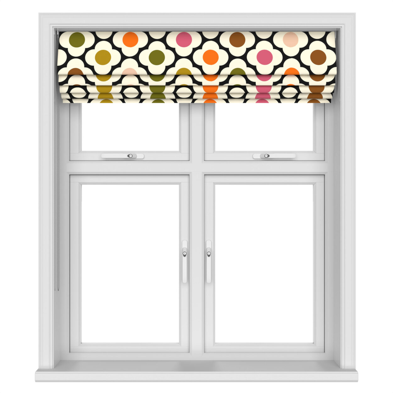 Orla Kiely Spot Flower Red Multi - Image 5