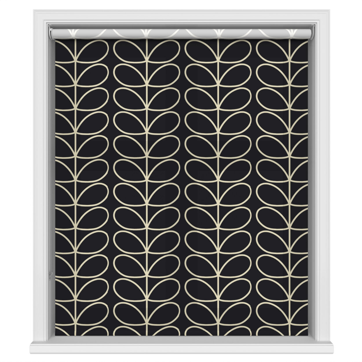 Orla Kiely Jumbo Linear Stem Liquorice - Image 2