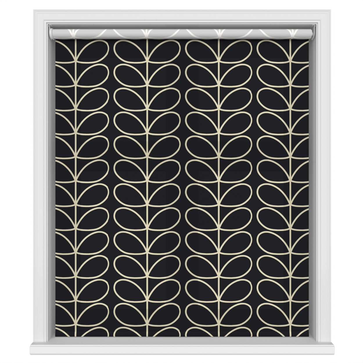 Orla Kiely Jumbo Linear Stem Liquorice Motorised - Image 2